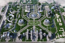 Ўзбекистон президенти Tashkent City бизнес-маркази қурилиши билан тинишди