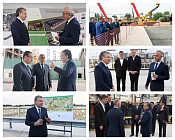 Мирзиеев ознакомился с ходом строительства объектов в Ташкентской области