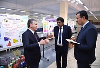 Мирзиееву представили первый в Узбекистане проект мобильного кинотеатра