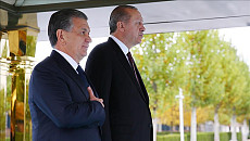 В Узбекистане проходит госвизит президента Турции