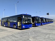 Ташкентский аэропорт получил партию новых автобусов 