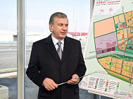 Президент Узбекистана поручил построить новый центр Хавастского района