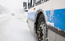 Ехавший из РФ в Узбекистан автобус с 56 пассажирами застрял на трассе Павлодар-Нур-Султан