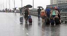 Во вторник дожди не ожидаются только в Каракалпакстане и Хорезмской области