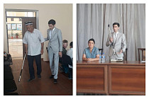 В Узбекистане создана инновационная трость для слепых с ультразвуковым датчиком