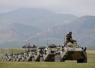 В Таджикистане проходит учение с участием более 1 тыс. военнослужащих России