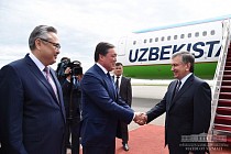 Президент Узбекистана прибыл в Астану