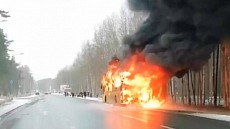 Узбекистанец спас 50 пассажиров из горящего автобуса в Санкт-Петербурге