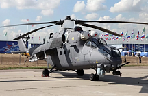 Узбекистан получил четыре военных вертолета из России
