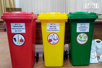 Тошкентда алоҳида ахлат йиғиш бўйича тажриба бошланди