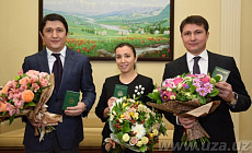 В Ташкенте 10 человек получили биометрические паспорта гражданина Узбекистана