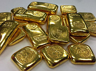 Цена на золото по итогам вечернего межбанковского фиксинга в Лондоне в среду понизилась