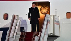 Президент Узбекистана Шавкат Мирзиёев прибыл в Таджикистан с государственным визитом
