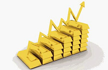 Цена на золото по итогам вечернего межбанковского фиксинга в Лондоне в среду повысилась