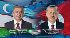 Мирзиёев и Эрдоган провели телефонный разговор