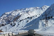 В урочище «Чимган» объявлена лавинная опасность