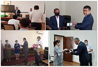 Сотрудники МИТК Узбекистана получили грамоты и значки по случаю дня независимости
