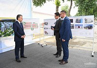 Мирзиееву представили проект Andijаn сity