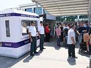 В международном аэропорту Ташкента установлен пункт патрульно-постовой службы