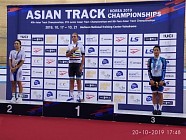 Ольга Забелинская завоевала титул чемпионки Азии по велотреку