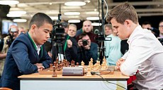 Ўзбек шахматчиси амалдаги жаҳон чемпиони устидан ғалаба қозонди  