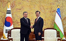 Ўзбекистон ва Жанубий Корея президентлари нималарни муҳокама қиладилар