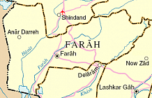 Талибы несут большие потери в провинции Фарах 