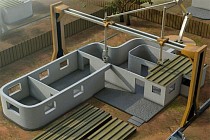 В Китае распечатали первое в мире демонстрационное 2-этажное здание на 3D принтере