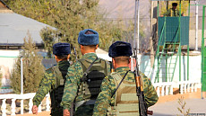 Кыргызские пограничники помогли потушить пожар на узбекской территории