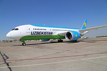 НАК «Узбекистон хаво йуллари» получила очередной Boeing 787 Dreamliner