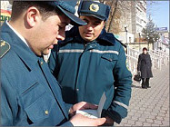 Милиционеры Ташкента помогли бездомному Алексею Баранову