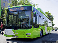 “Тошшаҳартрансхизмат” республикаги биринчи CNG русумидаги MAN автобусини тажриба тариқасида эксплуатация қилишни бошлади